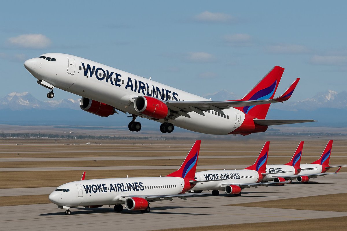 For anyone in Alberta that's upset with <a href="/ABDanielleSmith/">Danielle Smith</a> for using the notwithstanding clause to protect children, again, are welcome to book a one-way flight on Woke Airlines to any destination they like.

Enter coupon code "Bill9" for a free box of tissues and a bottle of milk.