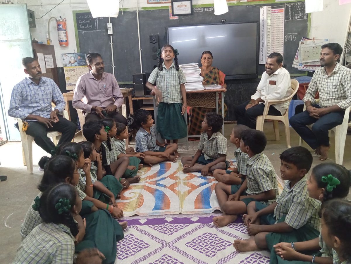 NSSGRT1TVLR's tweet image. GRT COE proudly conducted a meaningful Library Book Donation Programme on 19th November 2025 at the Government Panchayath Union Primary School Methinipuram #LibraryWeek2025 #BookDonationDrive #GRTCollegeOfEducation #ReadingCulture #GRTCOE #EducationForAll #JoyOfReading #tiruttani