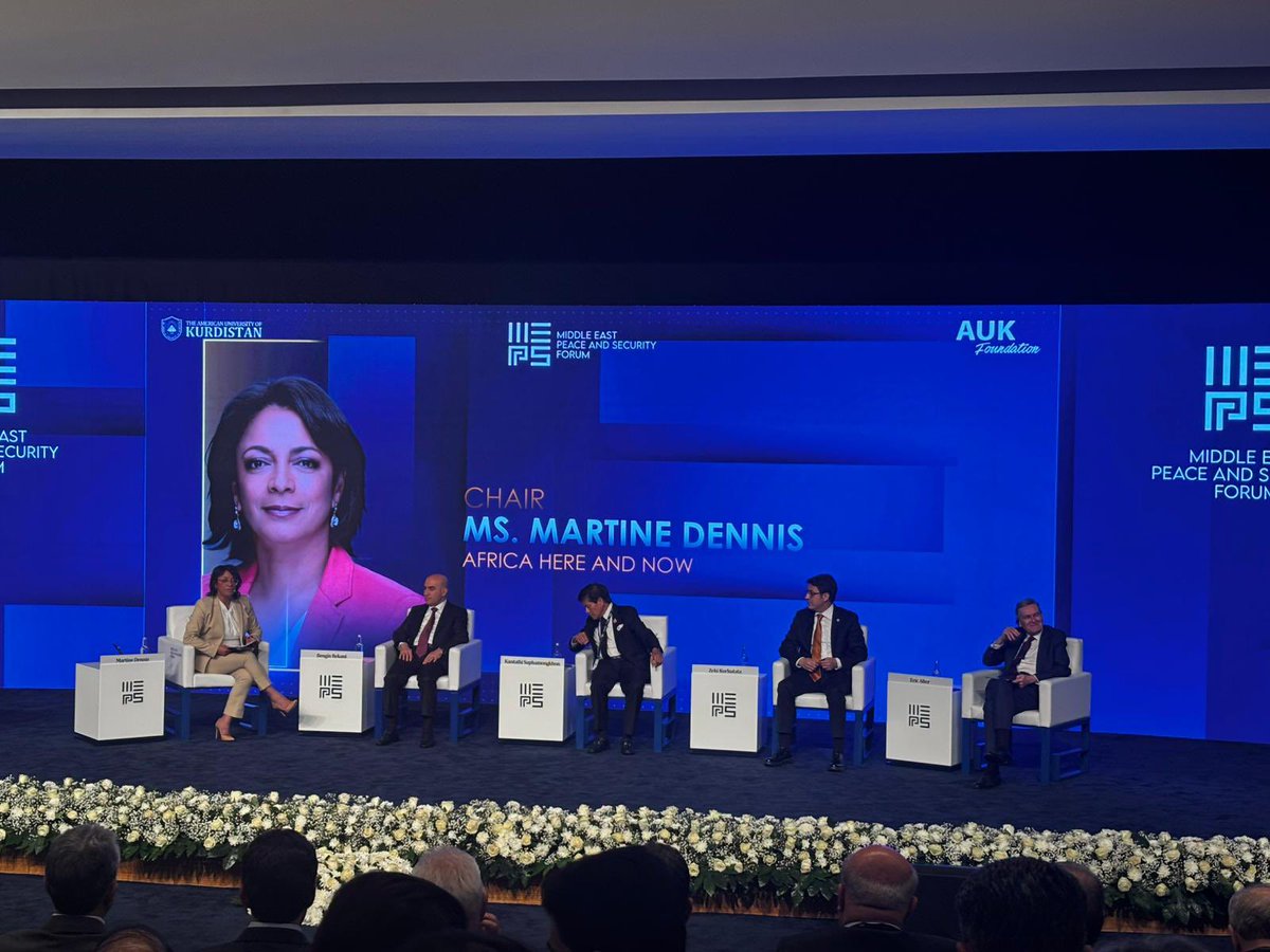 MartineDennis's tweet image. Important conversations on peace, security and development in Duhok, Iraqi Kurdistan. They’re needed in much of the Middle East, NOT just in Africa #meps #peace #security #development
