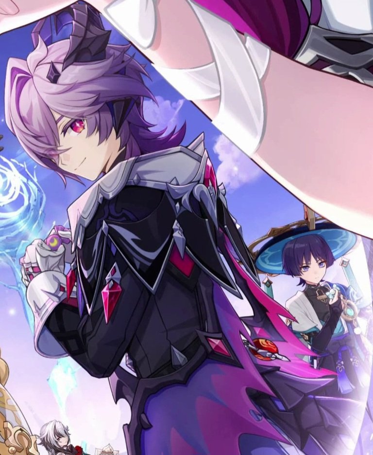 Wanderer &amp; Durin art in better quality 

#GenshinImpact