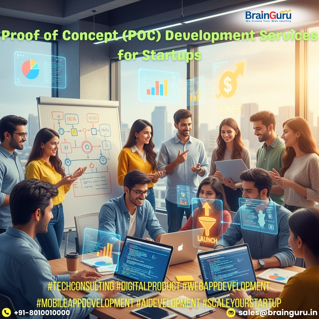 BrainguruTech's tweet image. Why 𝗦𝘁𝗮𝗿𝘁𝘂𝗽𝘀 Choose Brainguru for POC Development?
brainguru.in/poc-developmen…
start your POC journey today!
#StartupIndia #IndianStartups #TechStartups #SaaSStartups #Innovators #FoundersLife
#BuildInPublic #EntrepreneurLife #StartupJourney #TechConsulting #DigitalIndia