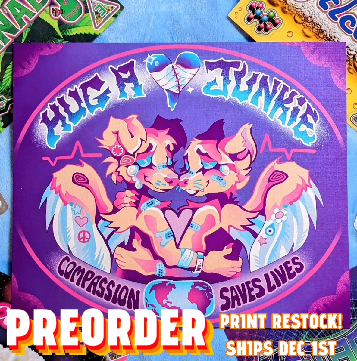 I ordered a SMALL restock of my most popular art prints, just in time for the holidays! Get em while you can 🫶✏️🌎