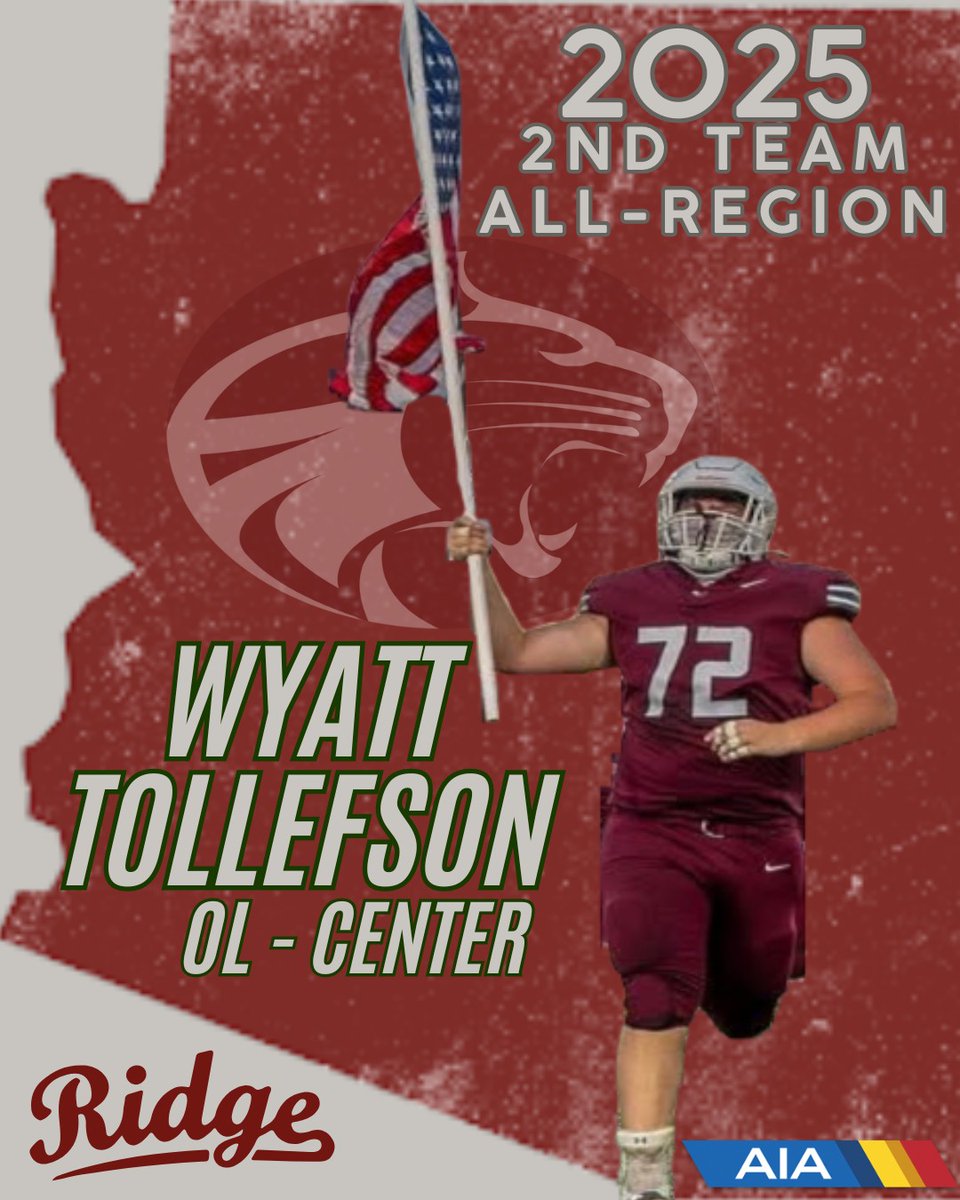 WyattJTolly's tweet image. Proud to earn a spot on the Desert Valley 2025 2nd Team All-Region! This achievement is a reminder that hard work and perseverance pay off. Thank you to my amazing coaches for believing in me every step of the way. #OutWorkEveryone
@CoachA_Johnson @therealbeadle @gridironarizona…