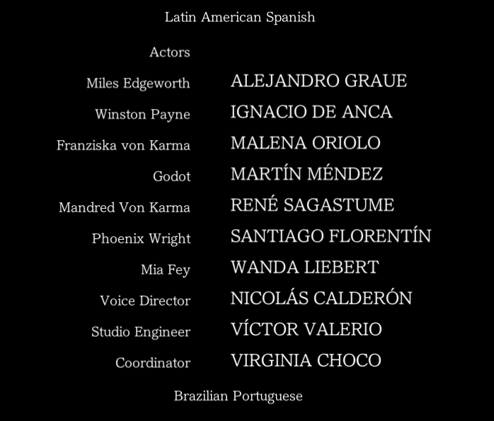 ANMTVLA's tweet photo. YA DISPONIBLE la actualización gratuita que permitirá jugar -finalmente- #PhoenixWright: #AceAttorney Trilogy de @CapcomLatam totalmente en ESPAÑOL de LATINOAMÉRICA. 🙌👨‍⚖️

Además de los textos, sus diálogos (o gestos) han sido doblados en Argentina. 🎙️Conoce el cast: https://t.co/B2M9sN7nOX