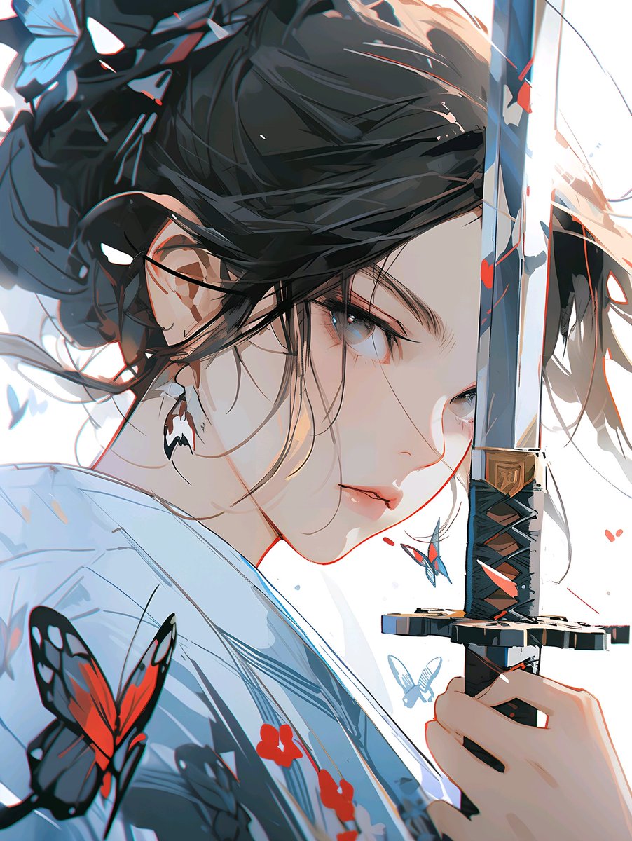 #刀が描かれたイラスト上げる見た人も上げたくなーれ

また♫お繋ぎするるるっ😆笑🪇
#AIイラスト