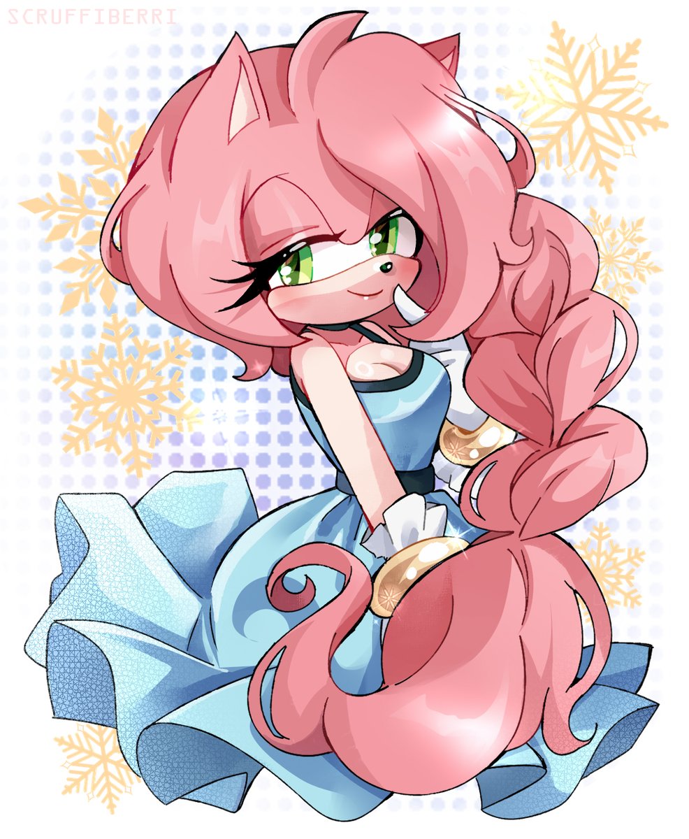 ScruffiBerri's tweet image. ❄️🎀🌹🌼

For the queen @jazmine_here who inspired me with her iconic artworks a decade ago and is one of the main reasons why I love Shadamy to this very day. I&apos;m so happy to see you back online and I hope these will make your day somehow.

#AmyRose #amyrosefanart