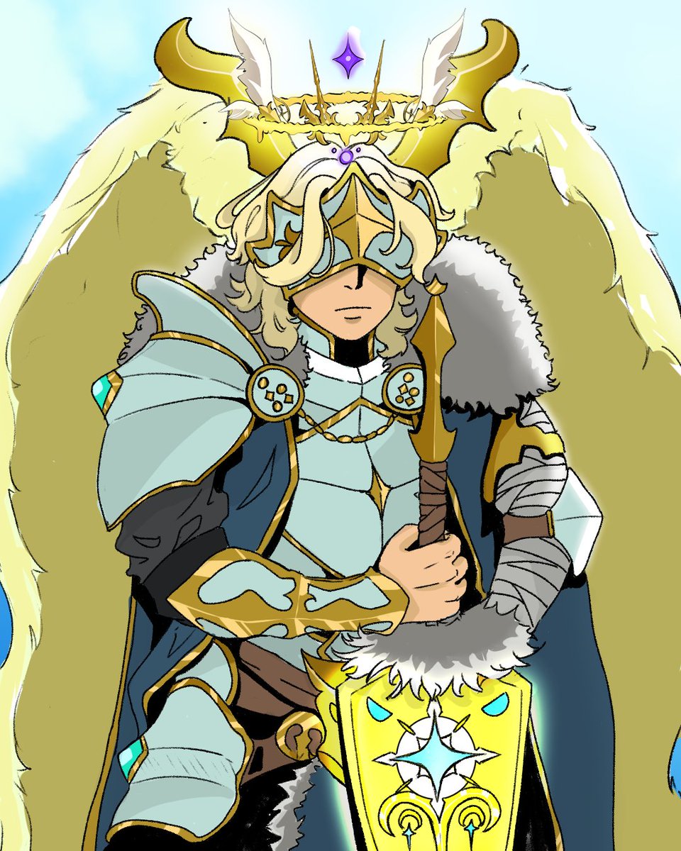 Blessimus as knight. 
Guardian of the bless kingdom😌

Have a blessed day!
BM BM