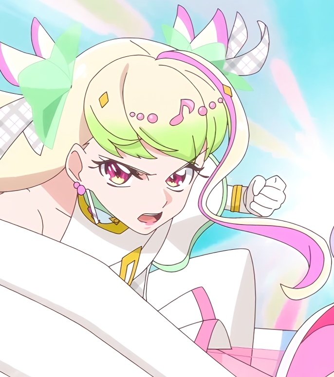 田中ぷりん、キュアズキューン、プリルン、とっても美しくて凛々しく