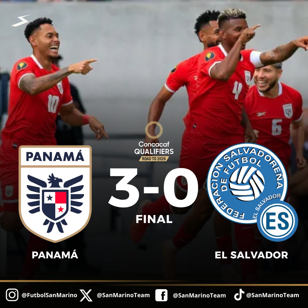 Felicidades a todos los panameños por clasificar al Mundial. 🏆🇵🇦