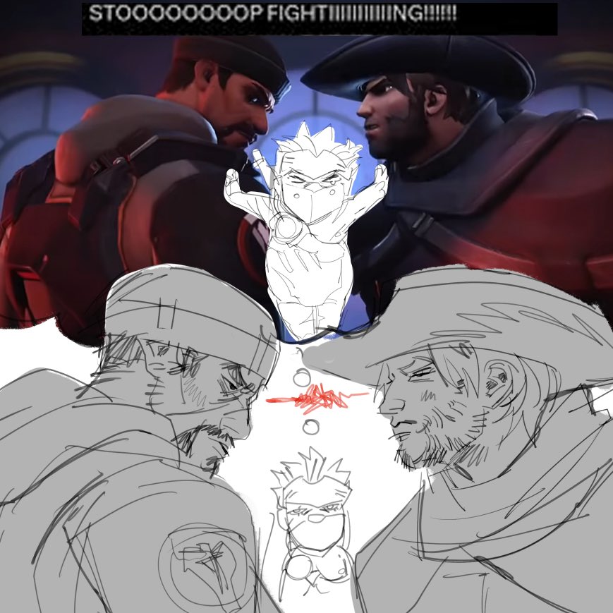 in light of recent events here’s and old retribution doodle #ow2