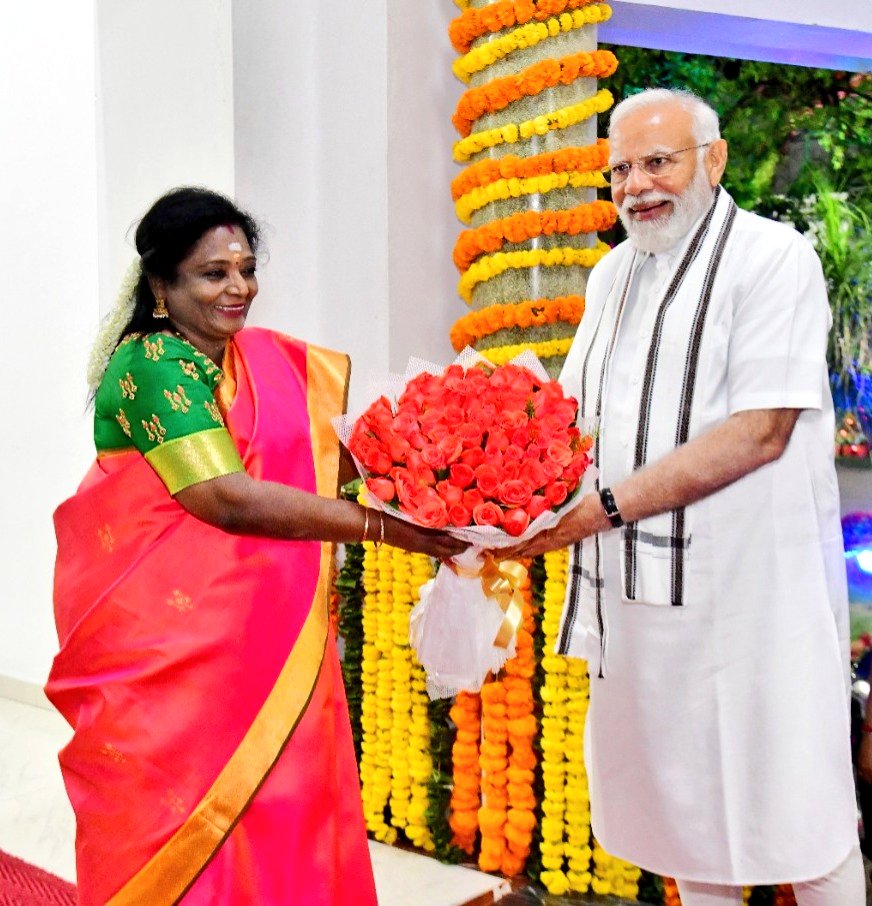 DrTamilisai4BJP's tweet image. Warm Welcome to Hon&apos;ble @PMOIndia Shri @narendramodi ji to Coimbatore for the inauguration of the South India Natural Farming Summit.
#VanakkamModi

(File photo)