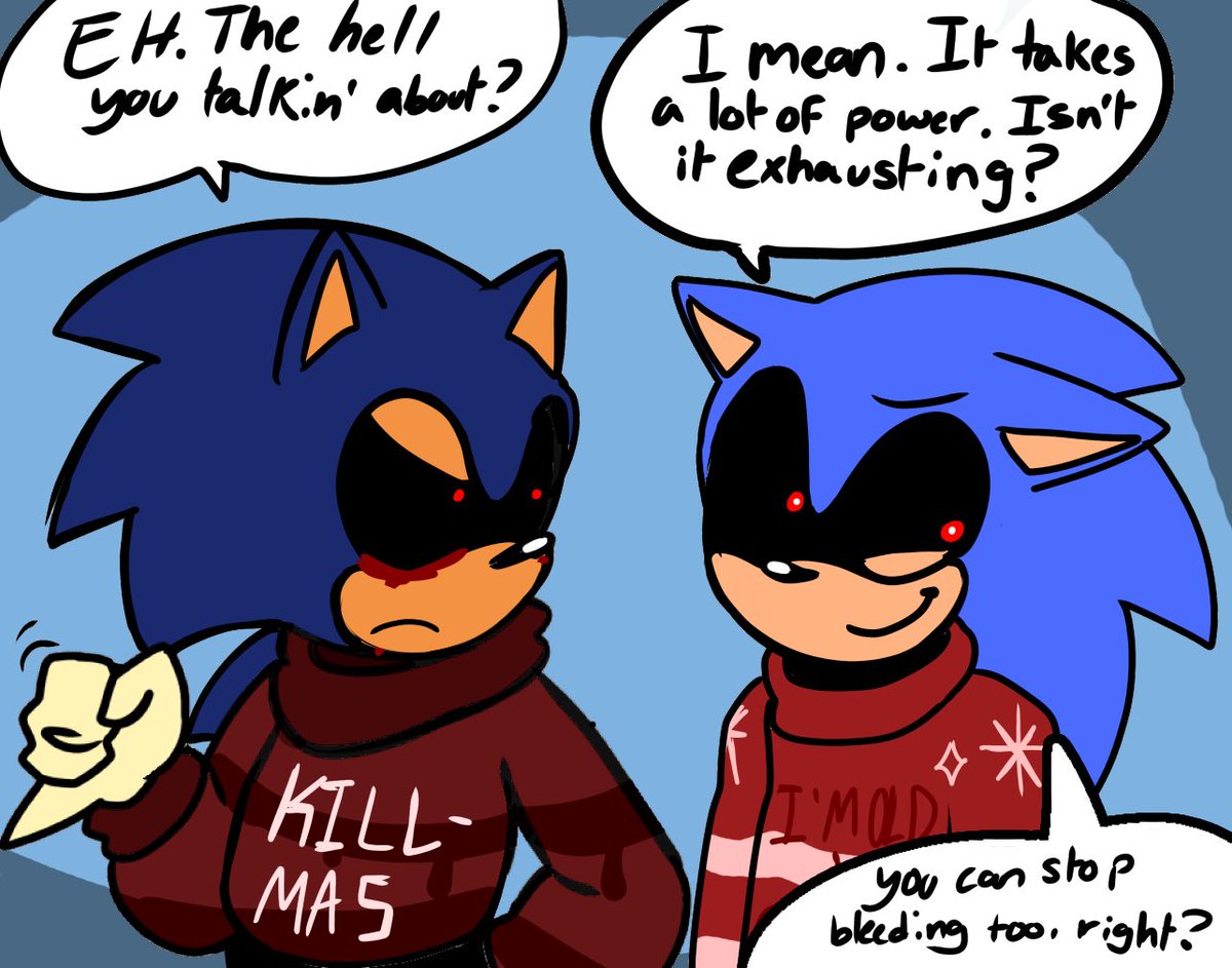 hellacalico's tweet image. #SONICEXE #EXECOMMUNITY