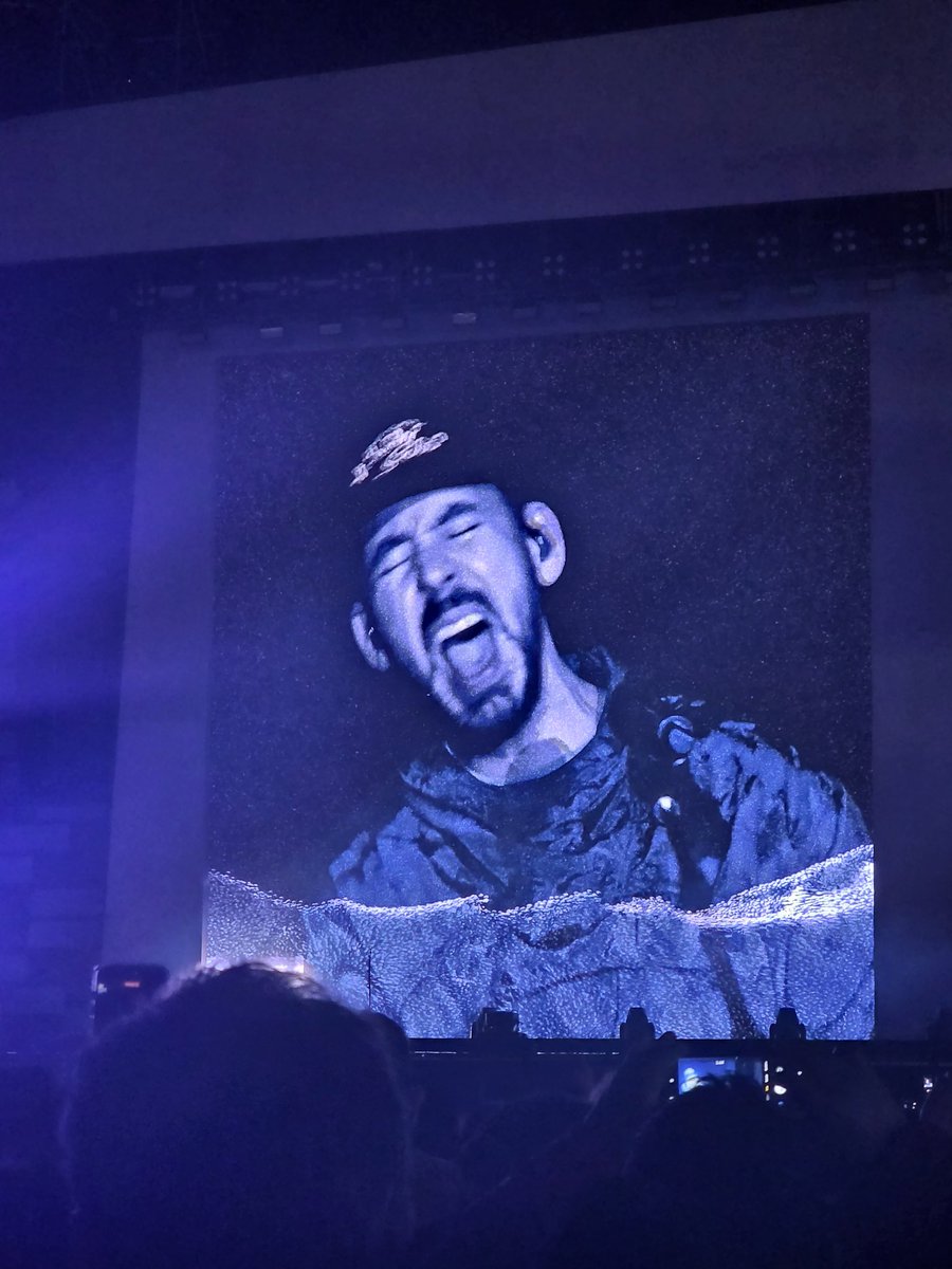 ievaschz's tweet photo. Aun sin voz pero linkin park ufff como se disfrutó💜💜💜🙈 https://t.co/gEZ5JyMM81