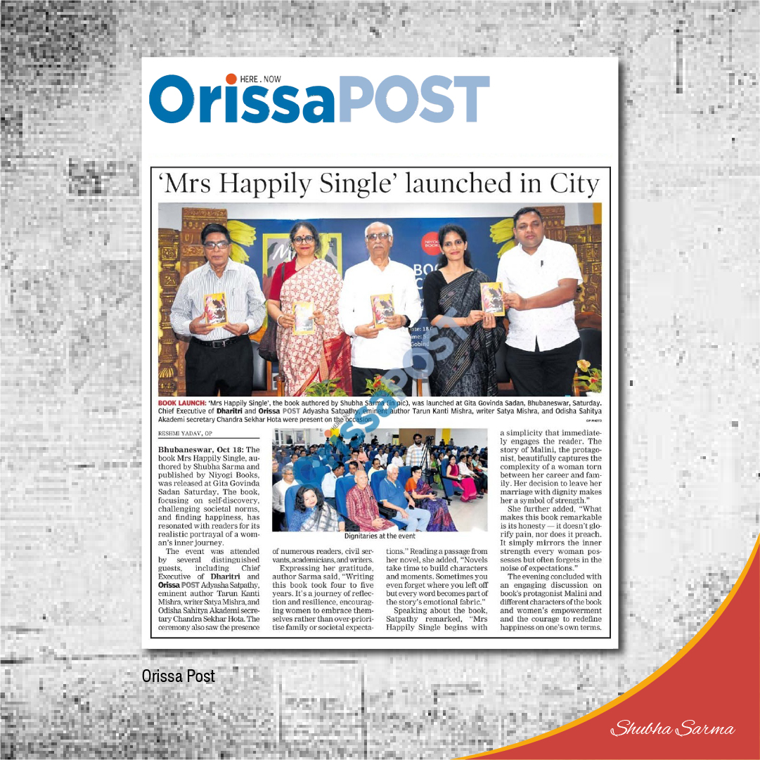 Shubha_Sarma's tweet image. A vibrant gathering of friends, civil servants, book lovers and literary personalities came together to celebrate Mrs. Happily Single. The energy in the room was electric!

#BookLoversCommunity
#StorytellersOfIndia
#IndianAuthors
#BookLaunch
#ArtOfStorytelling
#ShubhaSarma