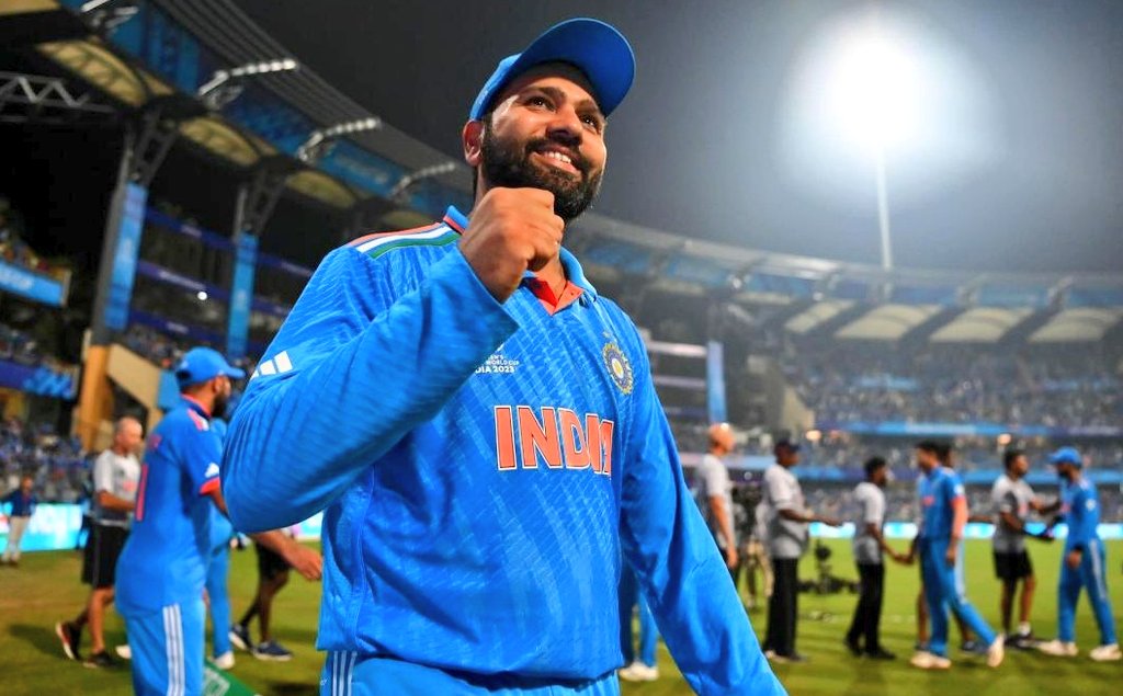 - 11 Innings.
- 597 Runs.
- 54.27 Average.
- 125.94 Strike Rate.
- 1 Hundred.
- 3 Fifties.
- 66 Fours.
- 31 Sixes.
- Won 10 consecutive matches as Captain.

ONE OF THE GREATEST PERFORMANCE EVER - Rohit Sharma in 2023 World Cup. 🫡