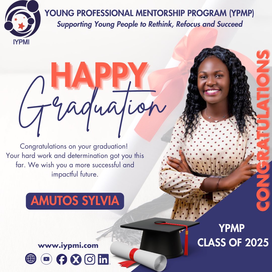 It has been a journey towards Self Discocery and exploration Beyond comfort zones. That makes it worth taking. 

Congragulations Class of 2025

#YPMP2025
#YPMP2025Grad