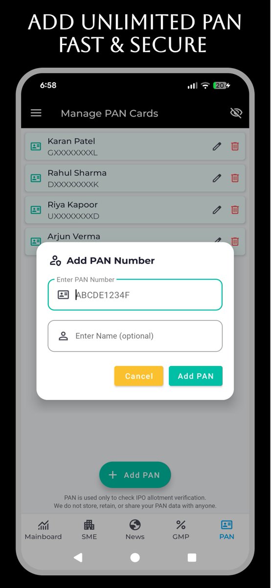 ipo_buzz's tweet photo. 🚀 New Feature Live!

We’ve launched One-Click #IPO Allotment Check — now check allotment results for multiple PAN numbers instantly in one tap.

No typing. No waiting. Super fast ⚡

📲 Download and review our app now to try it!
https://t.co/5rEitdzF7h

#ipoallotment #ipoalert https://t.co/d9KL4qpipm