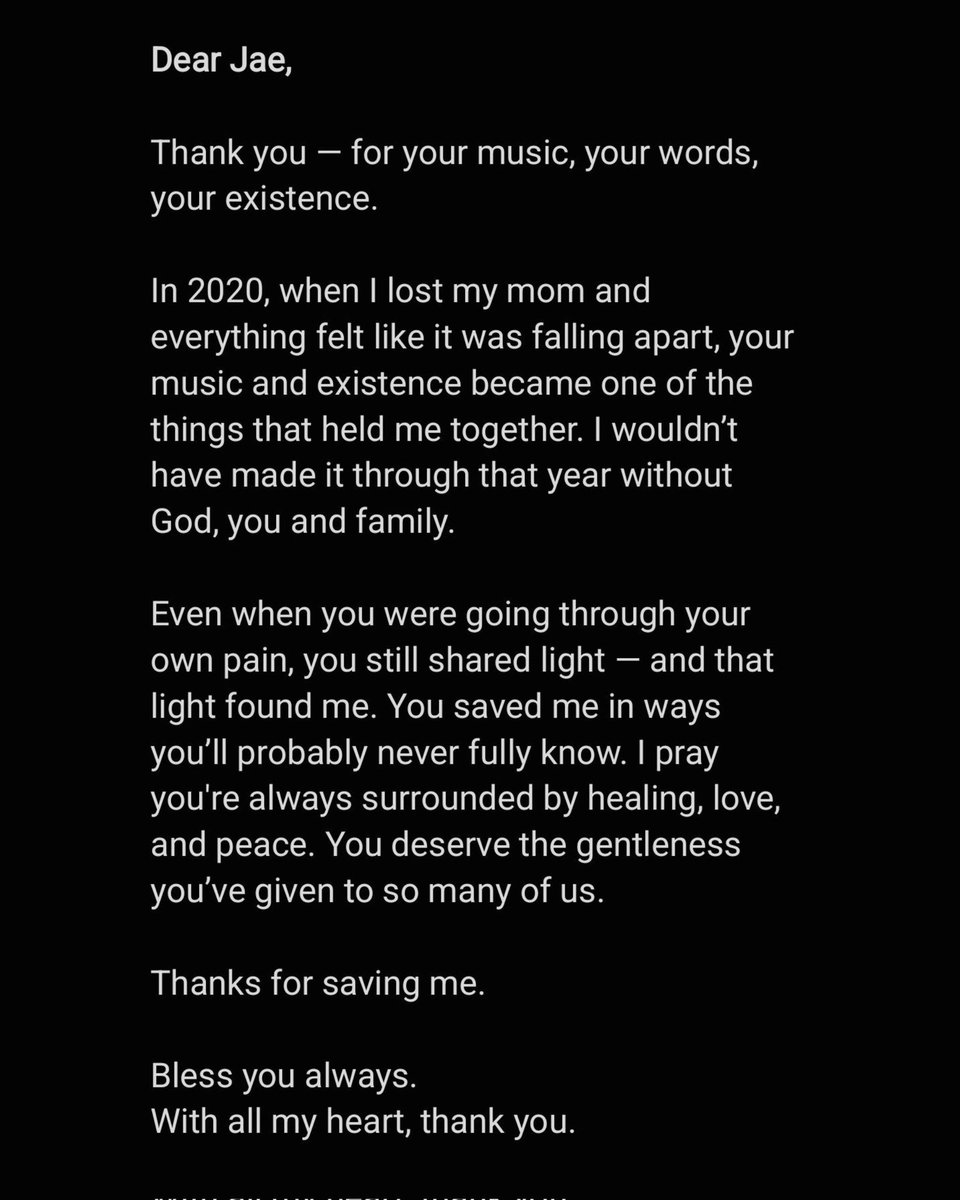 Posting this thank you note until it reaches you. Thank you <a href="/eaJPark/">eaJ¹ᐟ</a> 🙏
#EajPark #eaj1over9 #Eaj