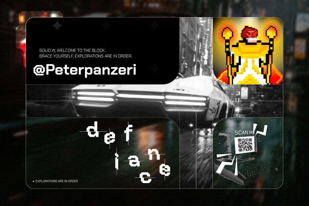 BlockPermit's tweet image. Explorer @Peterpanzeri has just claimed a BlockPermit.

Solid W. Welcome to the Block.

Nominate 2 fellow explorers on the website below and they could be next to claim a BlockPermit (Code in DMs)

blockpermit.blocknads.art