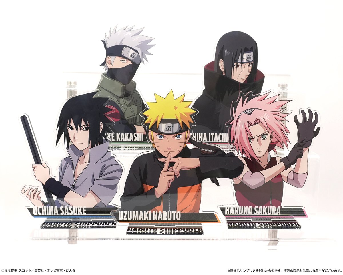 NARUTO-ナルト- 疾風伝』 POP UP SHOP 開催まであと5日🥷🍃 一部グッズ