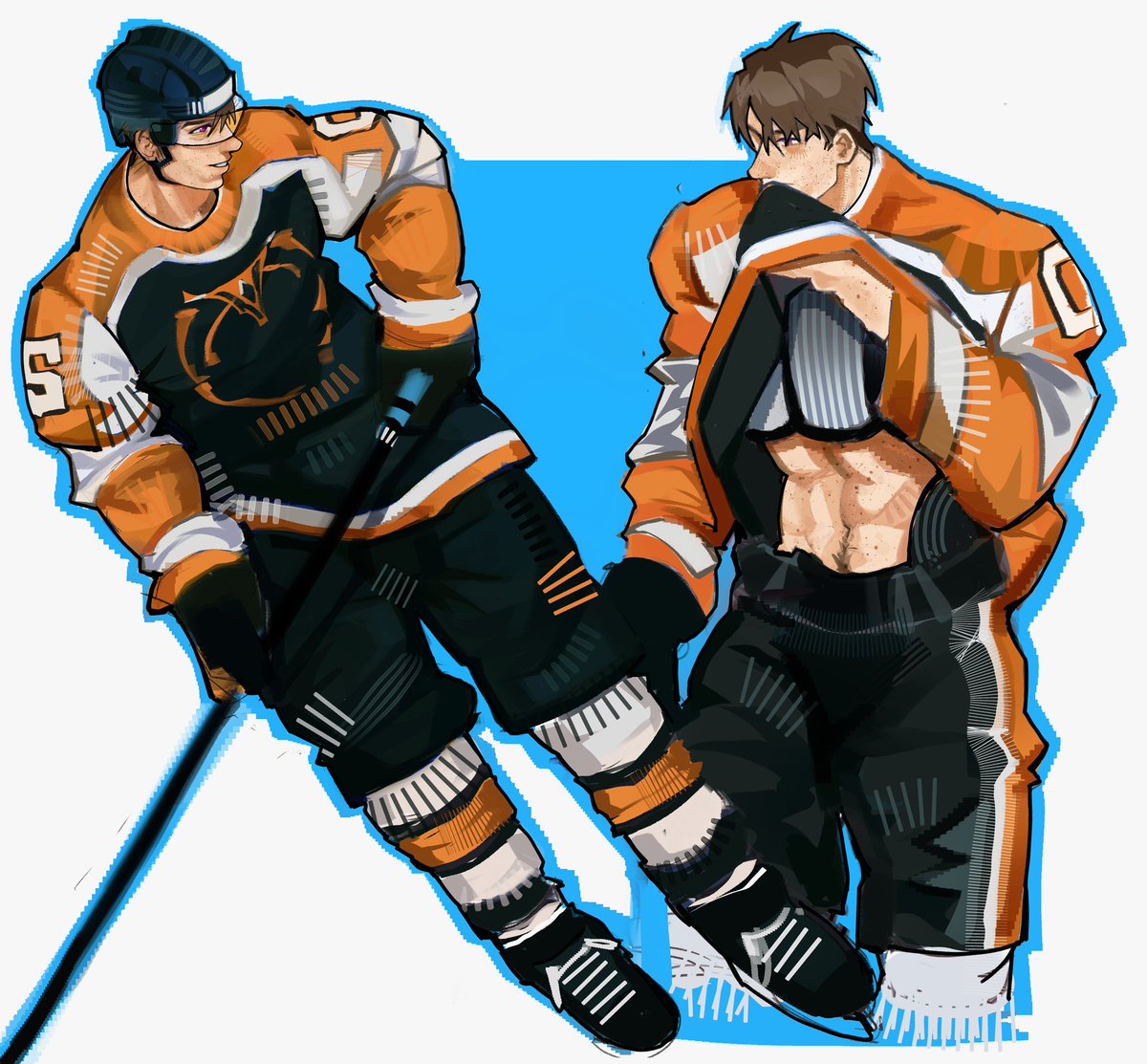 hockey player #caleb 🏒