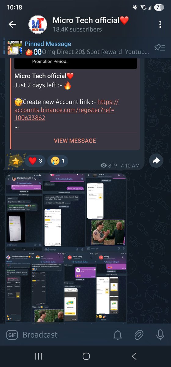 Just wanted to give a big shoutout to <a href="/binance/">Binance</a> 🙌
A while back, the Referral Dhamaka campaign rolled out, and many members from our Telegram community grabbed rewards ranging from $15 to $1500! 🔥

Thanks for always bringing such amazing opportunities for the community.
Looking