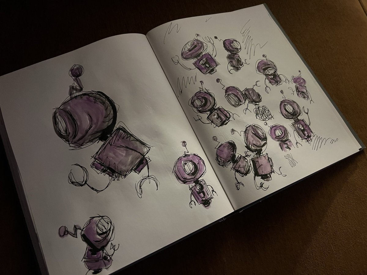 Sketchbook time: BLURB doodles. <a href="/herbertandgeo/">ProfHerbertandGeo</a> <a href="/funnypixcomics/">Funny Pictures Comics</a> #comics #comicbooks #cartoon #cartoonist #cartooning #characterdesign #sketch #sketchbook