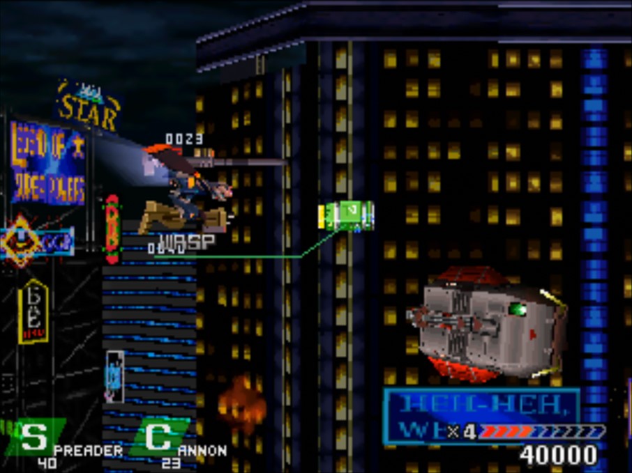 squareenix_jp's tweet image. 【🌟#スクエニ記念日🌟】
本日発売されたのはこちらの作品

◆アインハンダー (1997年)

人類が月への移住計画を実行してから150年後の23世紀。
国家的独立を主張する月面都市と、独立を承認しない地球国家との間に、星間戦争が勃発した。

ポリゴンにより3Dで表現された横スクロールシューティング