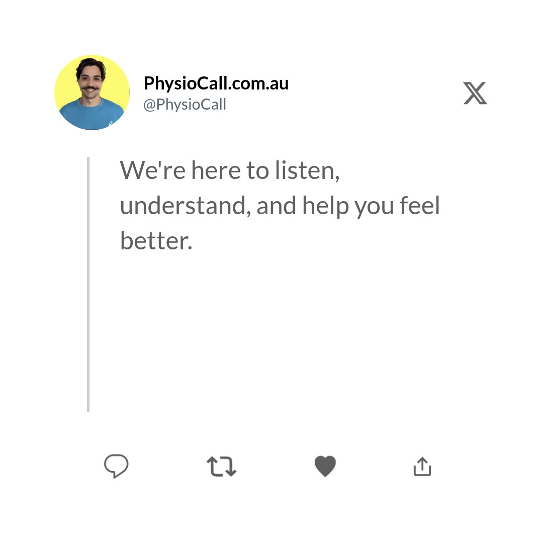 PhysioCall's tweet photo. #PhysioBenefits #HealthFirst #Medicare #PrivateHealth #PhysioCare #Physiotherapy #PhysioCall https://t.co/0Xl7bjaDZD