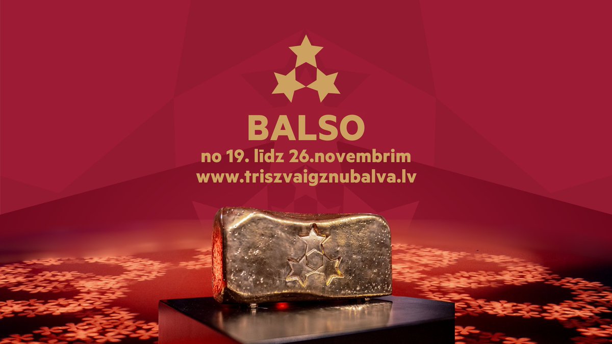 Olimpiade_lv's tweet image. ⭐️Trīs Zvaigžņu balva 2025 - laiks izvēlēties sporta izcilniekus!

Pienācis mirklis, kad ikviens līdzjutējs, ģimenes loceklis, draugs vai sporta entuziasts var piedalīties gada nozīmīgāko sasniegumu izcelšanā Latvijas sportā.✨

No 19. līdz 26. novembrim atvērts Trīs Zvaigžņu…