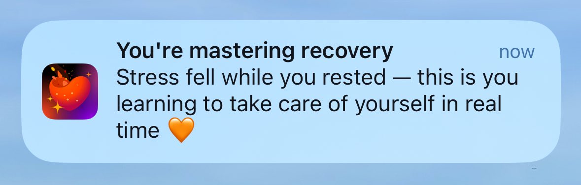 Decided to take tonight off because I’m feeling a bit exhausted. <a href="/welltory/">Welltory. The Wellness Laboratory</a> said, good job!