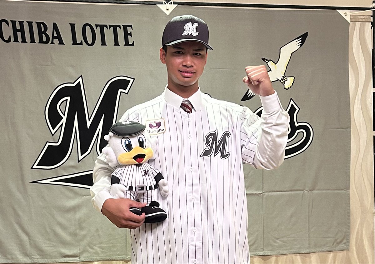 ドラフト4位 #櫻井ユウヤ 選手の契約会見が行われました。背番号は「55