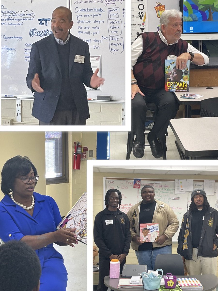WAPerryParents's tweet photo. @WAPerryMS proudly kicked-off American Education Week with our Readers’ Rally. We extend our heartfelt gratitude to our keynote speaker, Mr. Ron Dickerson Jr., Head Football Coach at Benedict College, for taking time from his play-off schedule to inspire our students. https://t.co/5Il1BtXw5v