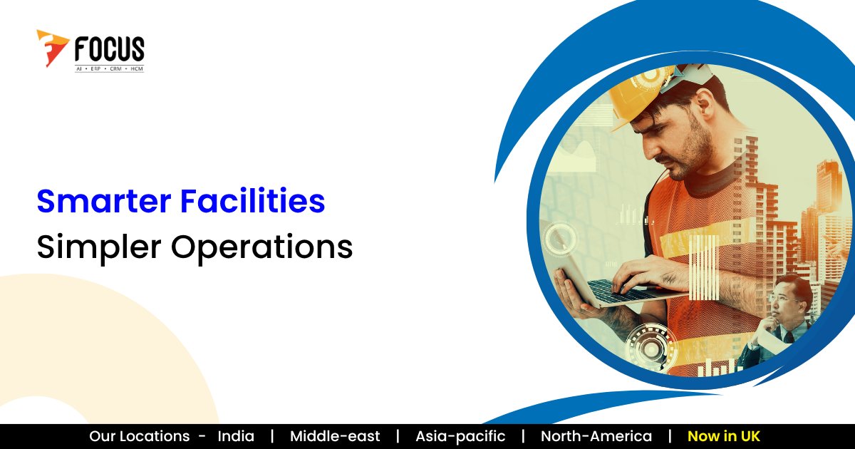 focussoftnet's tweet image. From maintenance to compliance, manage every aspect of facility operations in one system.

With Focus #CAFM, you gain: 

✅ End-to-end facility visibility 
✅ Lower maintenance &amp;amp; repair costs 
✅ Automated compliance tracking 
✅ Streamlined asset management 

🔗 Learn More:…