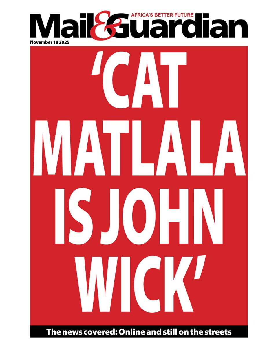 mailandguardian's tweet image. &apos;Cat Matlala is John Wick&apos;.

 Read story here: ow.ly/aIFo50XtT6M