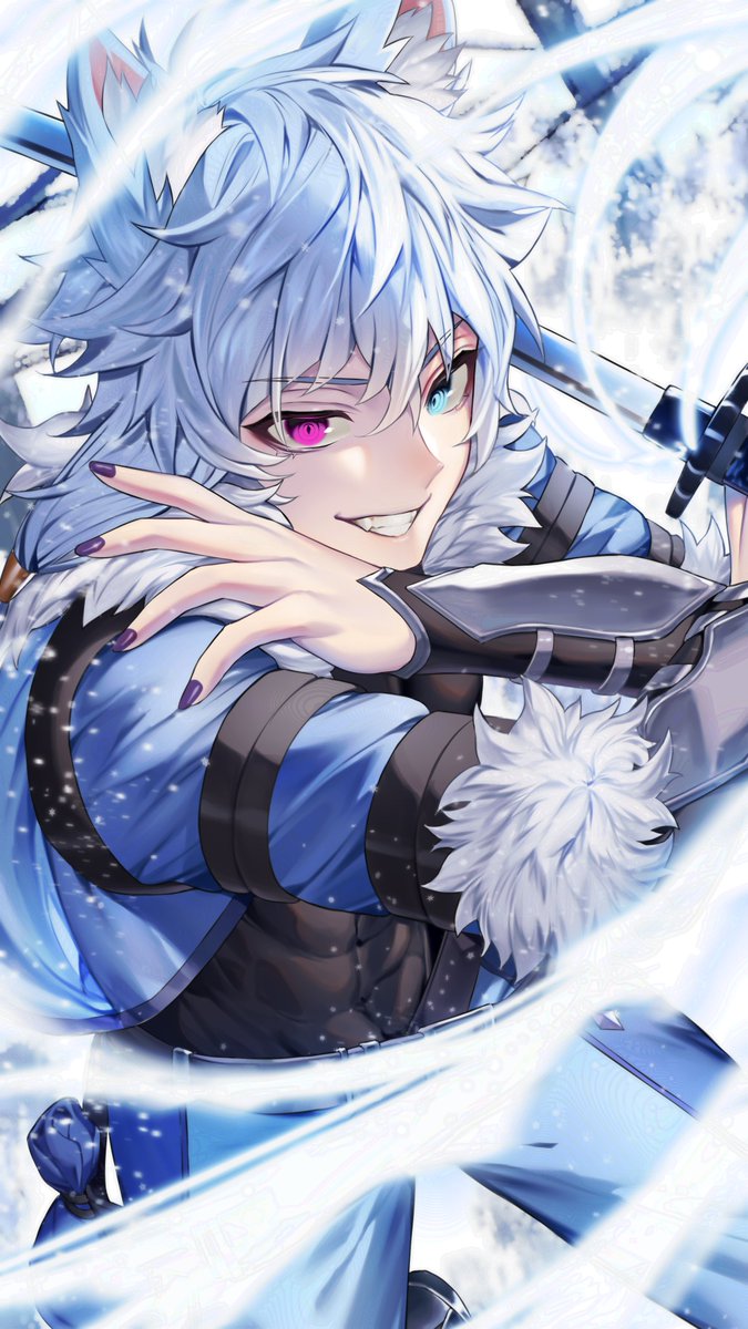 Use only ONE art to convince people to follow you ❄️🐺

If this is how it's gonna be... Might as well have a good time! ⚔️
Art by @/wanndabaa