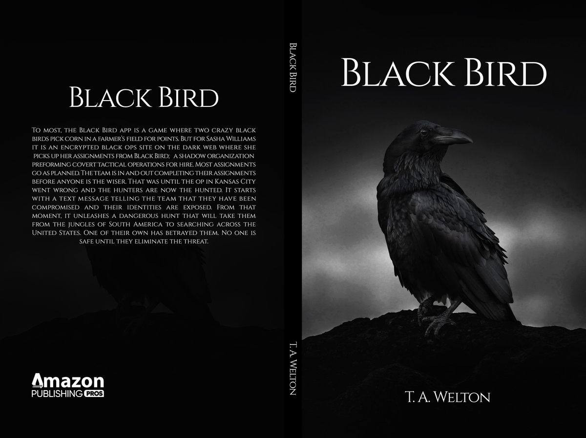 Black Bird
Sasha, a contract killer, is a predator turned prey. Betrayed by one of her own, she is kidnapped, sold, and caged. Can she claw her way to freedom?

amazon.com/Black-Bird-Tam…

#Organizedcrimethrillers #espionagethriller #audiobooks