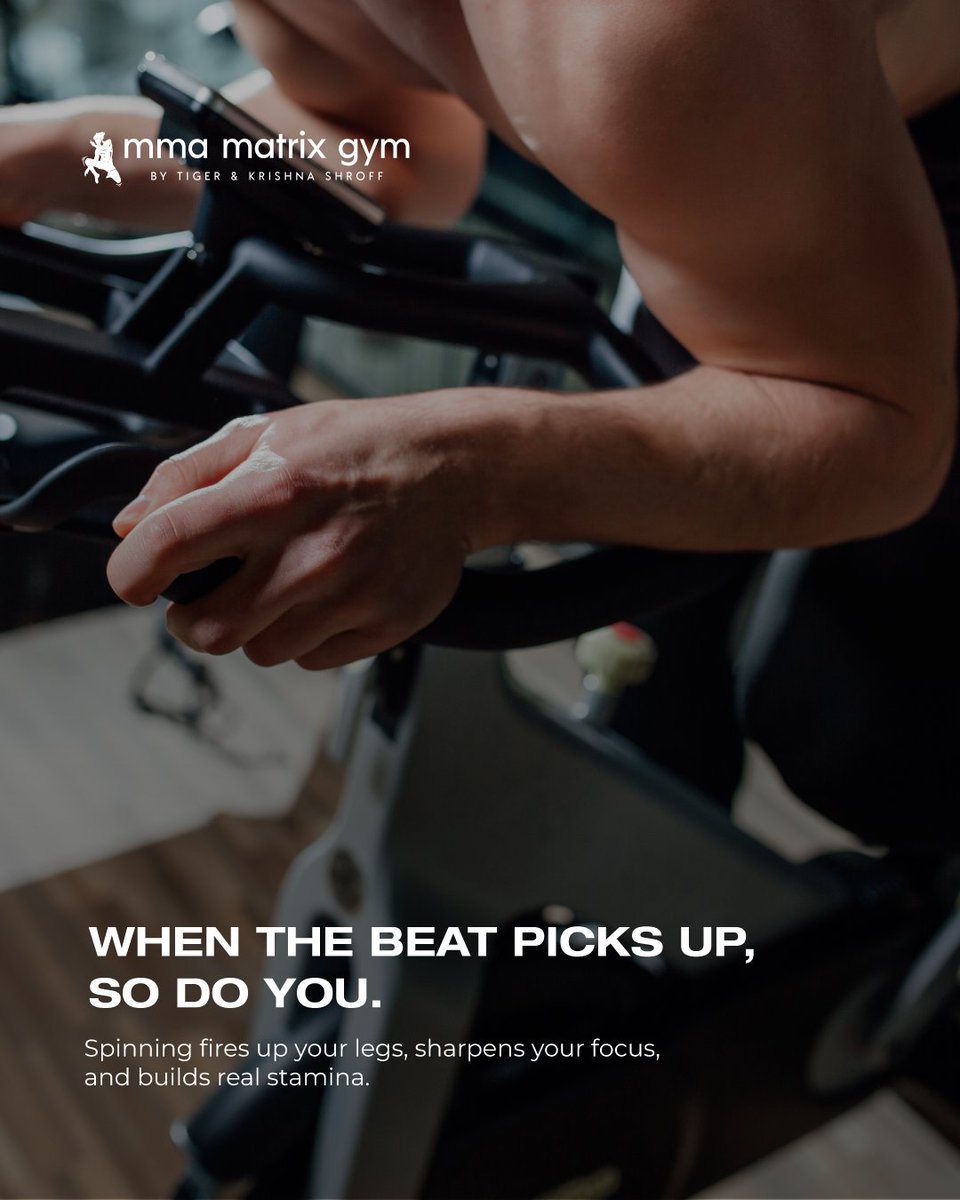 MmaMatrix's tweet image. Spin class at Matrix hits different.
Purposeful rides, crazy energy, and a community that pushes as one.
Stronger legs, boosted endurance, endorphins on max.
If you’ve been waiting for a sign to try it, this is it.
Join the ride. 

#MMAMatrixGym #SpinClass #IndoorCycling