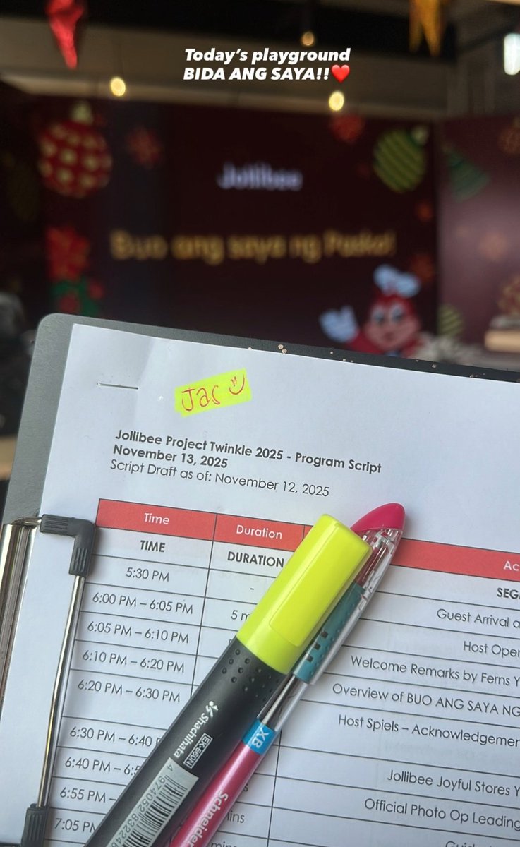 Rosemae411778's tweet image. Music

✅️Project Purple What If Tayo?

Endorsement

✅️Jollibee Project Twinkle

#Mikbrent