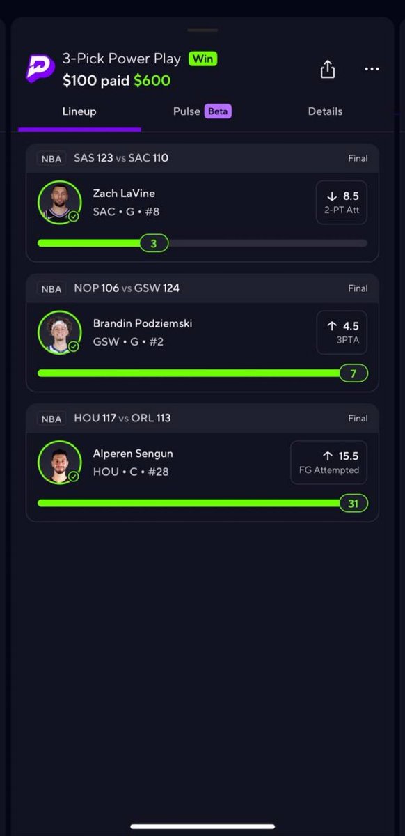 More slots available...
Let's go green again ✅

Join fast ⬇️
t.me/+wRfcRmoNWCQyY………

#GamblingTwitter #PrizePicks  #Trending #tennis #NBA