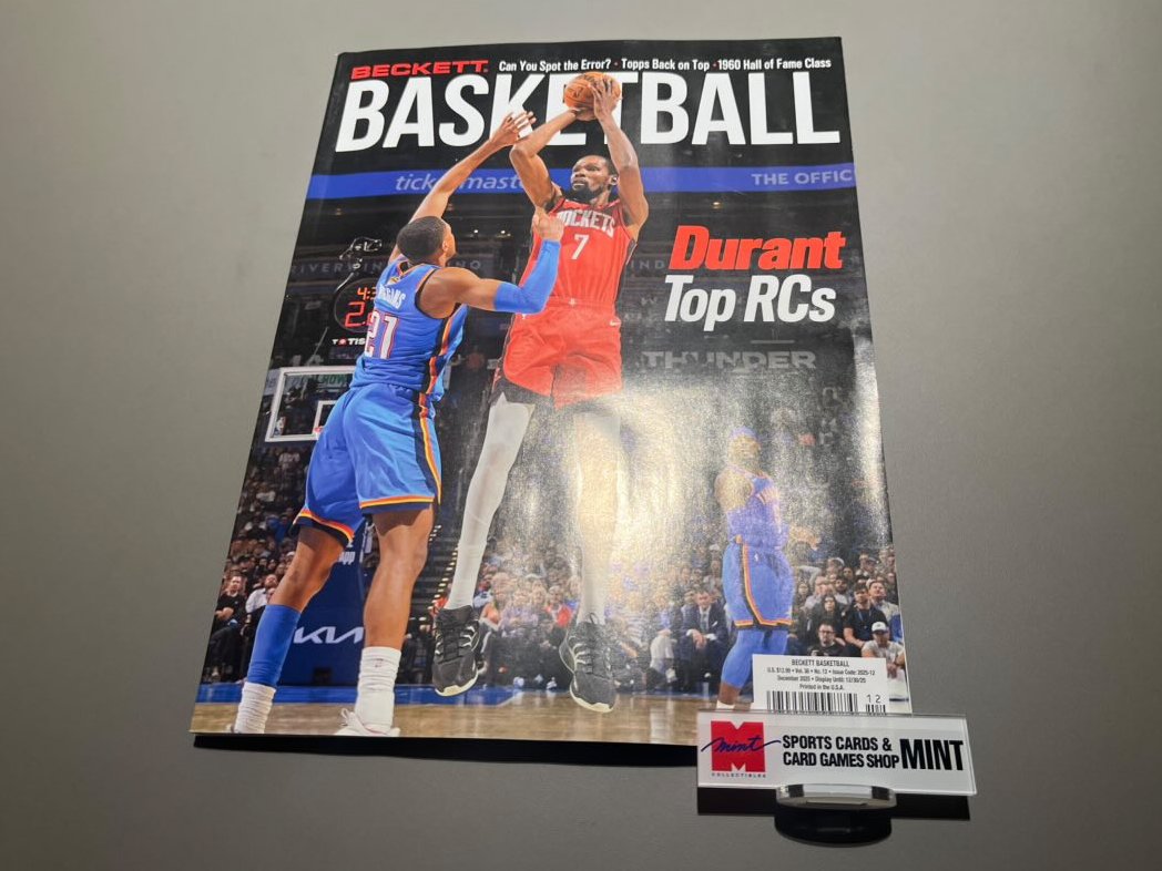 【MINT名古屋店新商品情報】 
『Beckett Basketball Magazine』 
こちら入荷しました🏀
お買い求めはMINT名古屋店まで 🙌