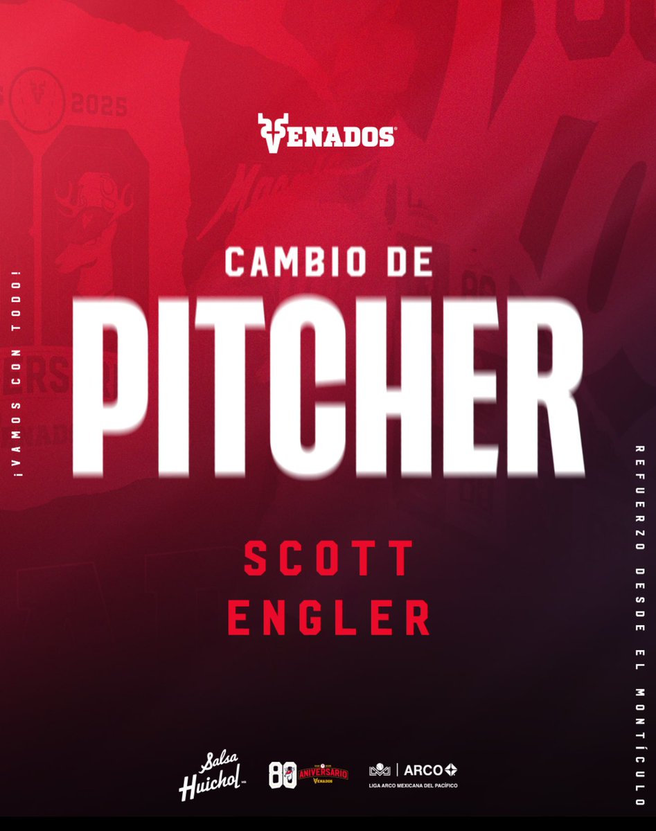 A cerrar por los Venados de Mazatlán, SCOTT ENGLER🔥🔥🔥

#YoSoyVenados ❤️ | <a href="/Salsa_Huichol/">Salsa Huichol</a>