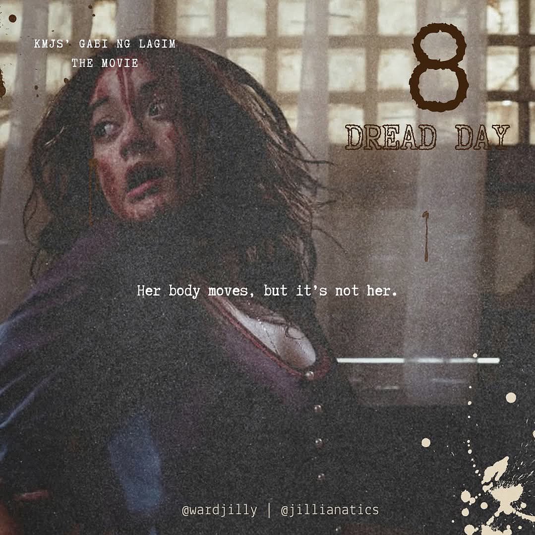 Jillianatics23's tweet photo. 8 DAYS TO GO until fear is unleashed!
On November 26, 2025, witness the chilling horror of KMJS' Gabi ng Lagim The Movie-Sanib. Mark your calendars and brace yourselves for a descent into madness. This is one cinematic experience you won't forget.
#JillianWard #StarOfTheNewGen https://t.co/VoAu9SOnAt