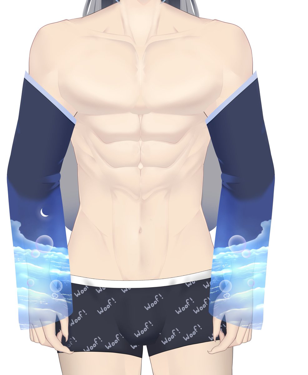 HelloPua_Art's tweet image. finished his sleeves cant wait to rig the animation the ocean waves and the moon ; u ; &amp;lt;3 its going well so far #VGenCode #Vtube #ArtCommission