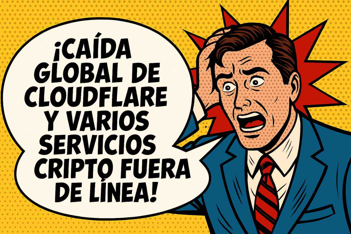 cripto_t's tweet image. Cloudflare sufre caída global y deja fuera de línea a múltiples servicios cripto criptotendencias.com/actualidad/clo…