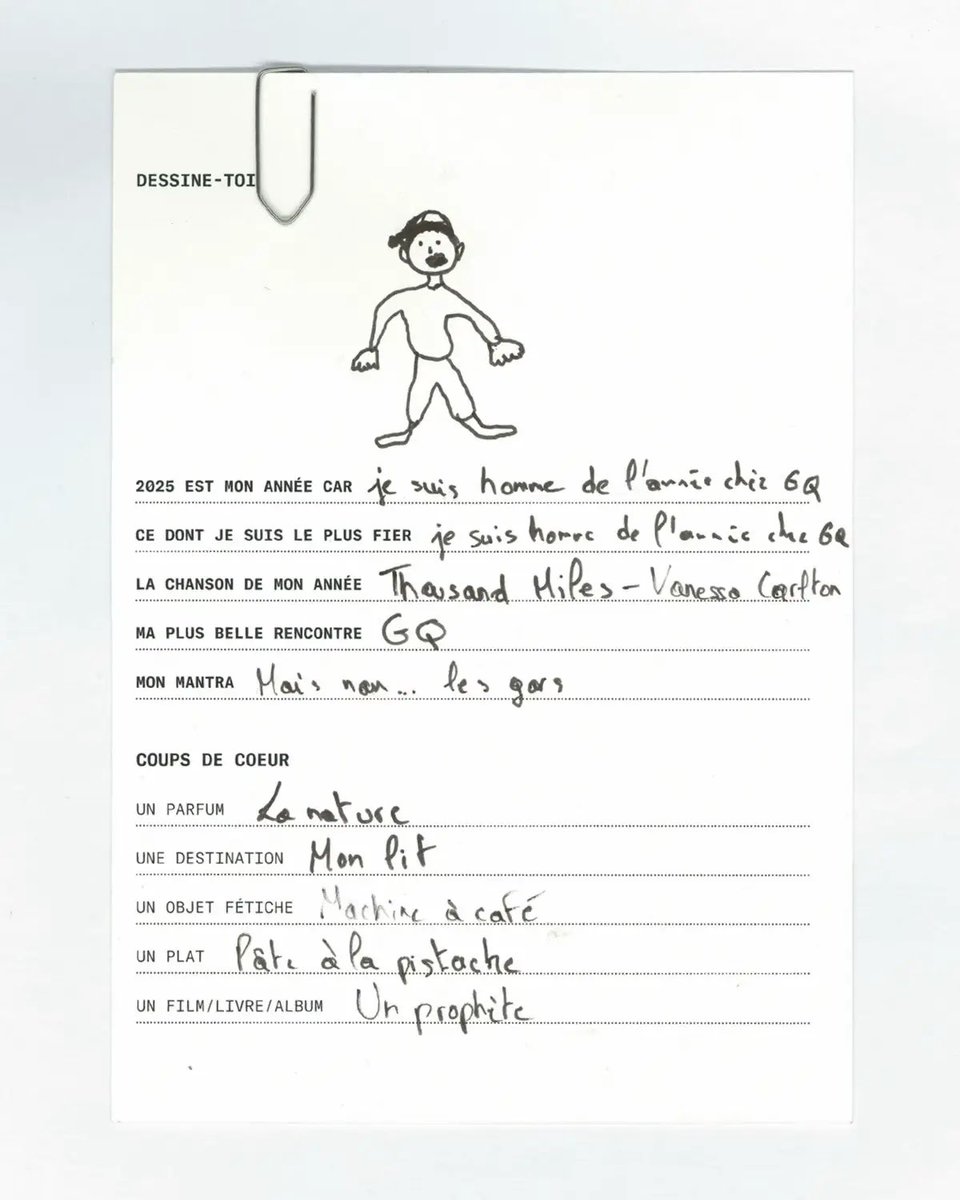 LaTwitchance's tweet image. AMINE MA TUE a été élu homme de l’année 2025 par GQ FRANCE 🏆