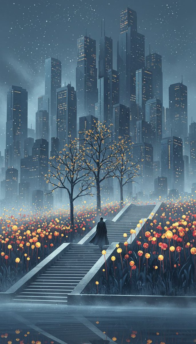 LiseEll39743275's tweet image. I wish you all a lovely evening  🩶💫
                ~ Cognizance ~
&quot;Sonder&quot; is a term defined as the realization that each random passerby is living a life as vivid and complex as one&apos;s own.

&quot;Sonder&quot;       🎨 Pascal Campion