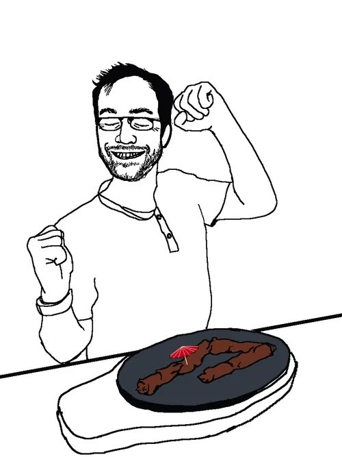 this not even positive thats literally shit on the plate