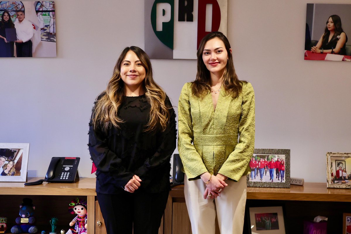 Gran reunión con mi querida amiga <a href="/ale_anbec/">Alejandra Andrade</a> Secretaria de Operación Política del <a href="/PRI_Nacional/">PRI</a>. Las risas no faltaron.

Mi cariño, respeto y admiración siempre. 

🇲🇽🫶🏻💕