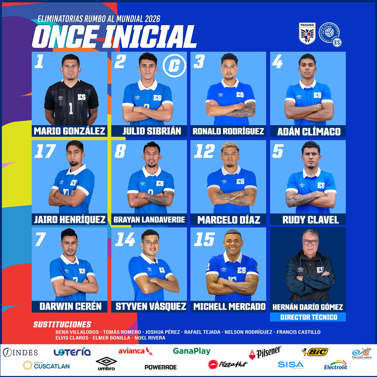 TigoSports_SV's tweet photo. #SelectaConTigo DESPEDIDA✌️ | La Selecta se despide de su Eliminatoria de United 2026.
Con Mercado y Clavel como titulares. https://t.co/TXERQeq8RE